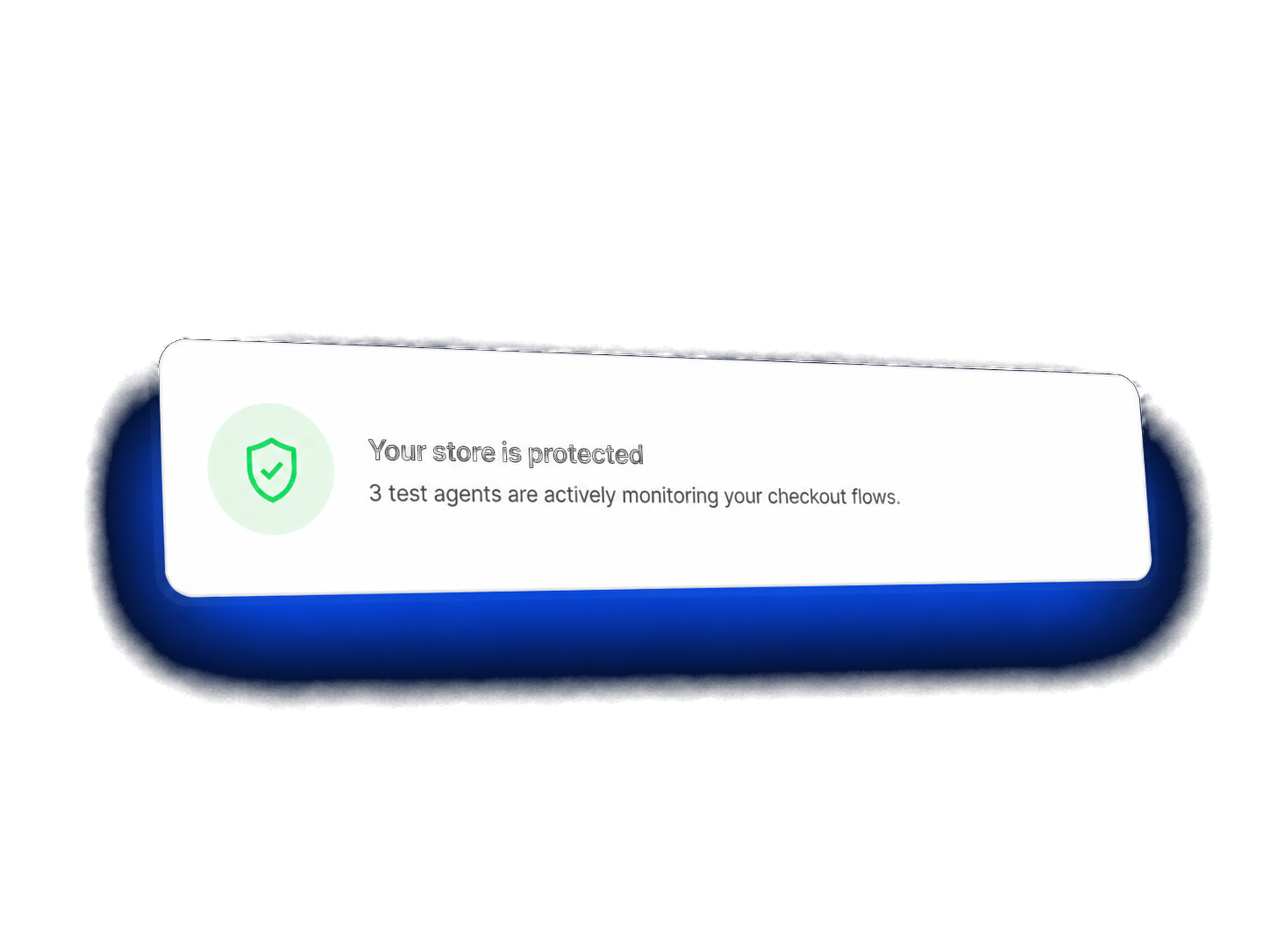 Revenue Shield tests running every 15 minutes across desktop and mobile